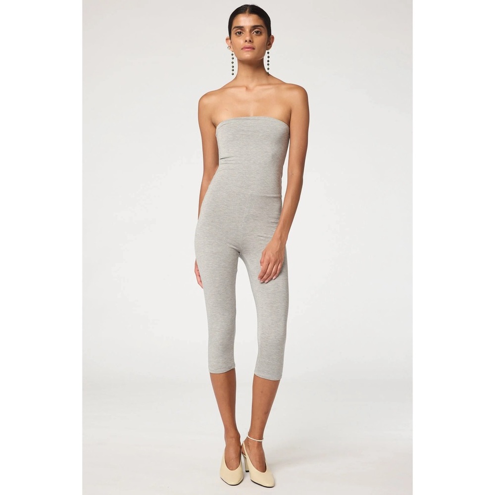 Line By K imogene jumpsuit heather grey